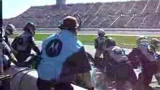 Danica Patrick & Tony Kanaan colide in pits
