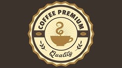 Creating a Coffee Premium Label  Design Using Free Fonts - Coreldraw Tutorials - Durasi: 16.53. 