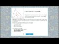 Centroid of a triangle