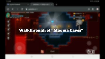 Gobattle.io⚔ | Walkthrough of "Magma Caves" | Mobile