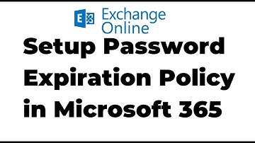 Office 365: How to Change & Set up the Password Expiration Policies.
