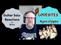 GUITAR SOLO REACTIONS ~ LOVEBITES ~ Apocalypse