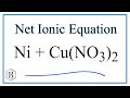 Net Ionic Equations and Spectator Ions