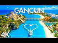 Cancun 4K Drone Footage | Mexico’s Caribbean Coast, Palm Trees & Endless Summer