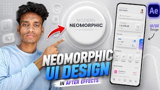 Neomorphic UI Design Tutorial | Modern App UI Ideas 2025 | UI design tutorial |  UI UX design 2025