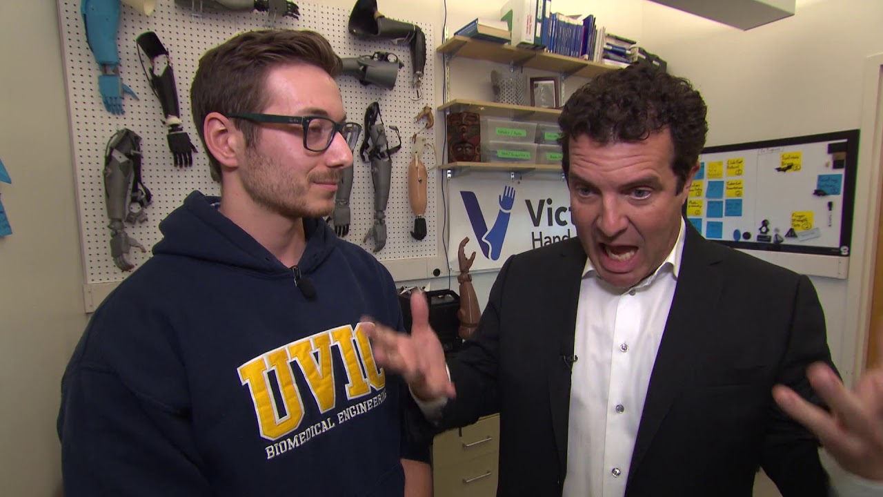 Rick at the University of Victoria