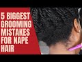 Cleaning Up the Kitchen - 5 of My Biggest Grooming Mistakes for Nape Hair