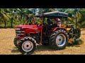 Mahindra 585 yuvo tech Plus 4wd shuttle gear tractor goes bharat baler solathadu rolling video....