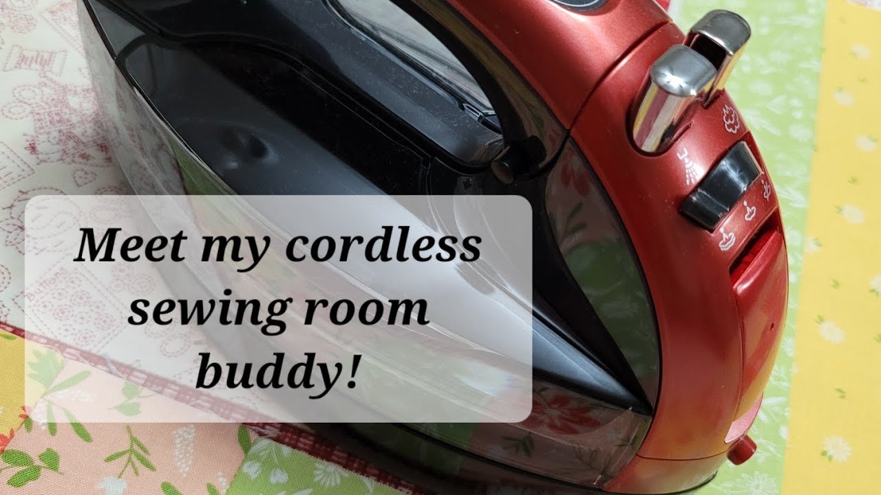 Panasonic cordless iron, I FINALLY got one! I love it!