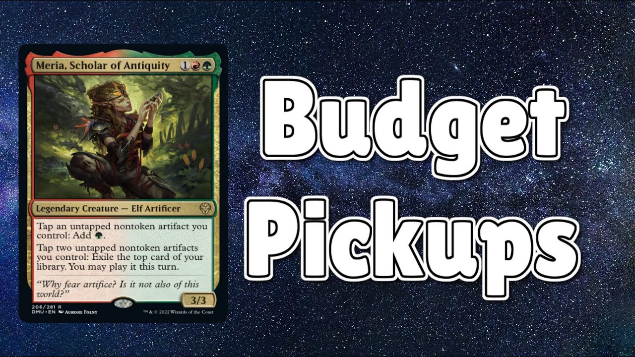 Meria, Scholar of Antiquity Budget Pickups