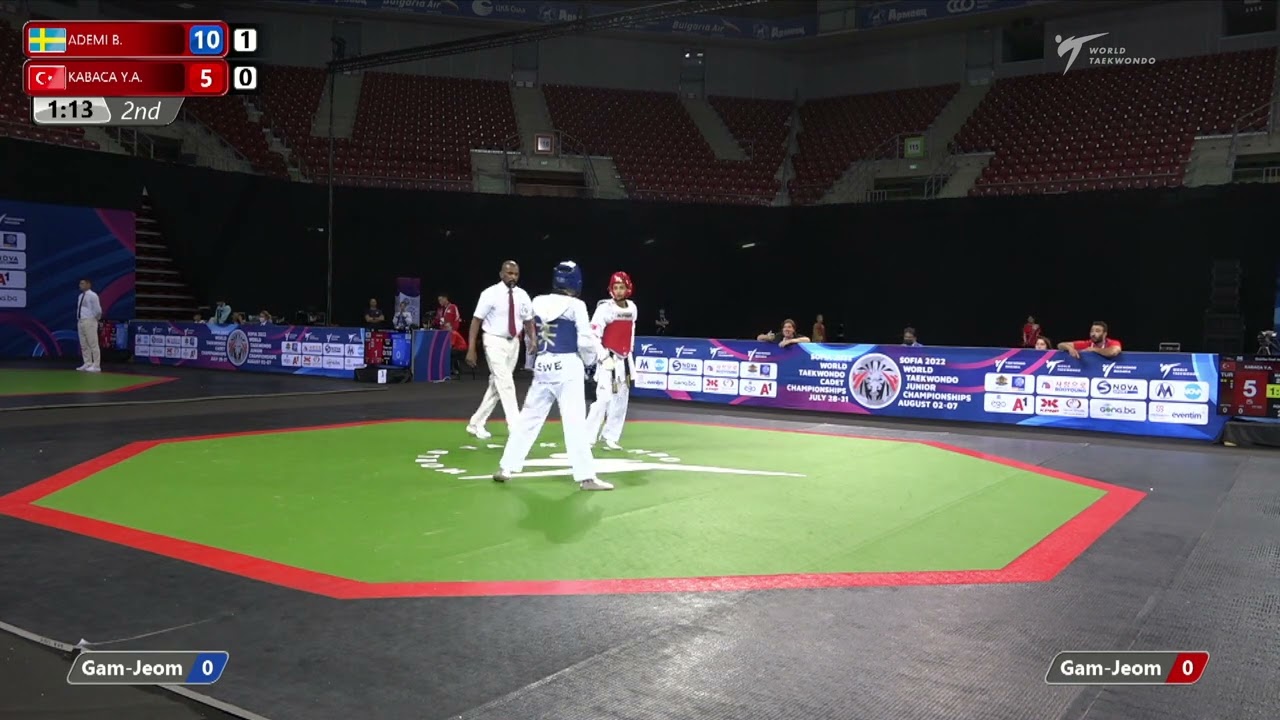 231 Quarter Final Men  51kg SWE ADEMI Bleron TUR KABACA Yusa arif