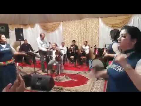 زاهية مع الفنان عبد العزيز أحوزار