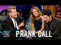 Jessica Alba Prank Calls Her Company w/ Ben Schwartz & James Corden