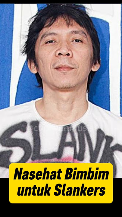 NASIHAT KHUSUS BIMBIM BUAT SLANKERS!! #bimbimslank #slank #slankers #musisi #music