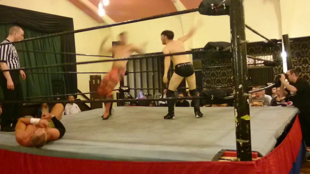 Will Ospreay vs Ashley Dunn vs Jake McCluskey - HOPE Wrestling Live in Derby