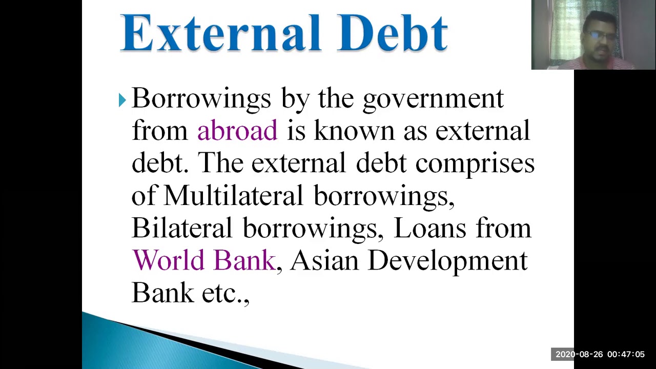 Public Debt Dr M A Malik Economics Lectures