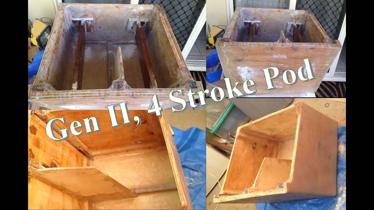 Building an Outboard Engine Pod Gen II (Gen I Tested to 