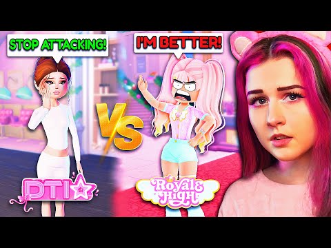 Thumbnail for DTI & ROYALE HIGH'S DRAMA Is Causing CONTROVERSY?! | ROBLOX Dress to Impress
