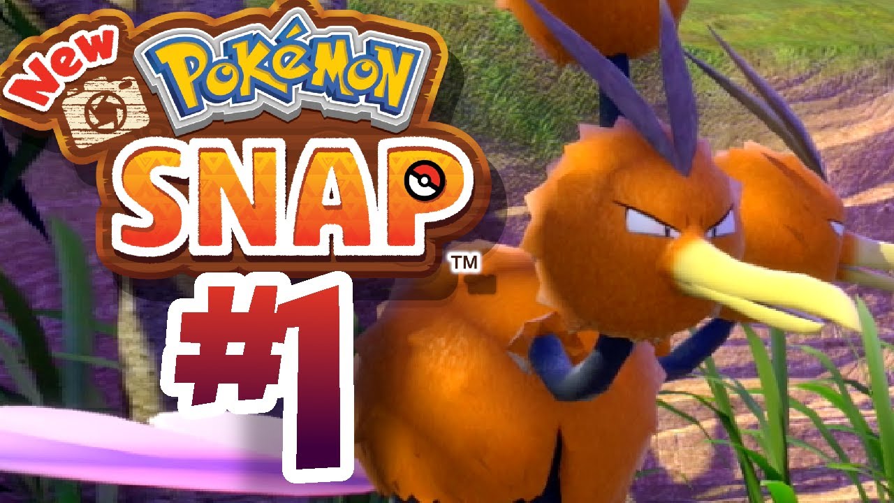 Let's play New Pokemon Snap part 1