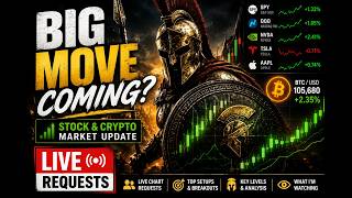 LIVE CHART REQUESTS 📈 Stock & Crypto Market Update + Live Charts (June 16, 2026)