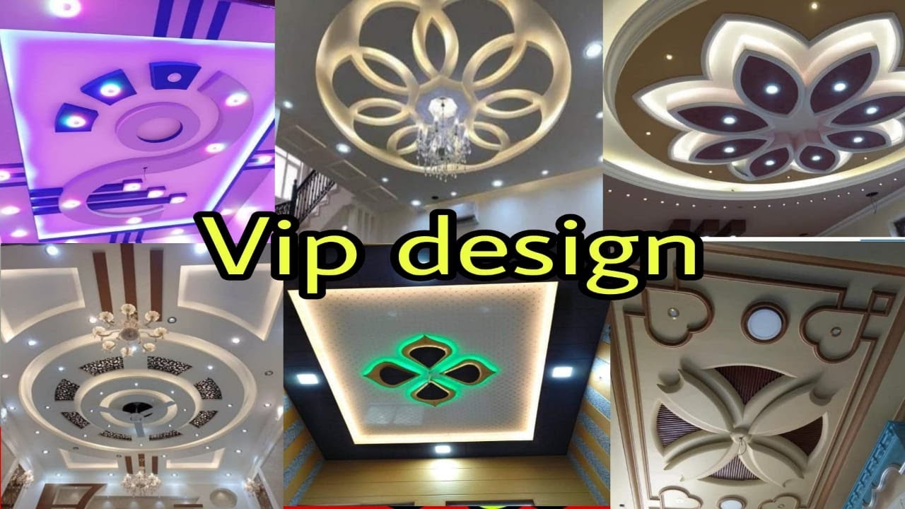 New design vip pop ceiling - YouTube