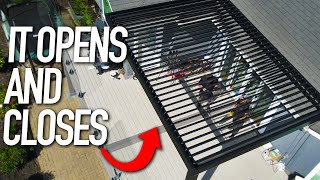Building A Struxure Louvered Pergola || Dr Decks
