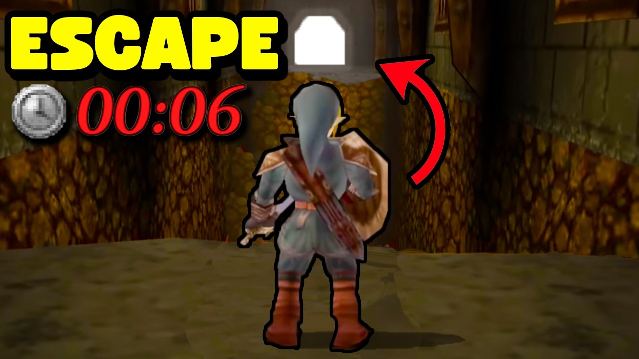 I got Trapped in Custom Ocarina of Time Escape Rooms