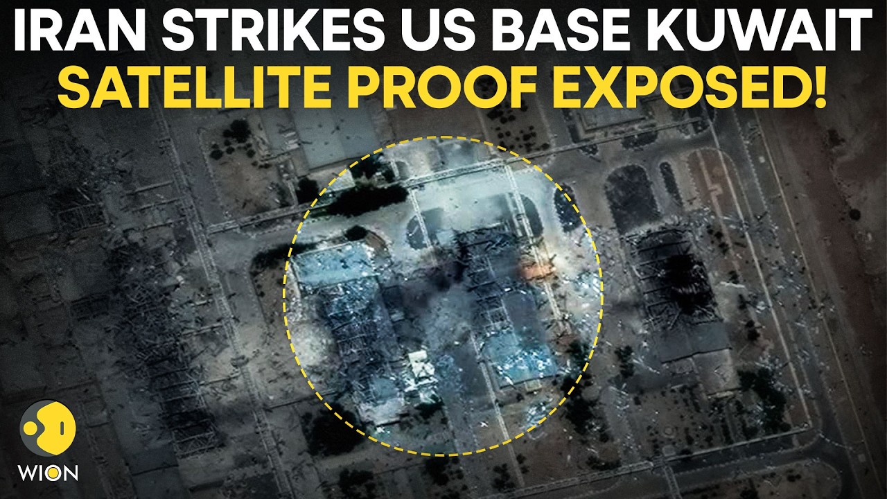 Iran's Attack On US Kuwait Base Satellite Damage Confirmed! Images Exposed | WION Originals