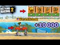 Hill climb racing 2  unupgraded jeep is better than max gameplay