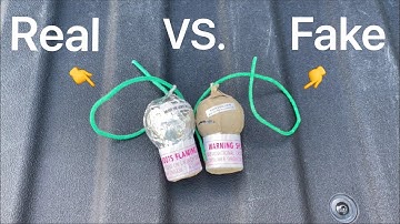 Real VS. Fake Ball Shells (1.75”)