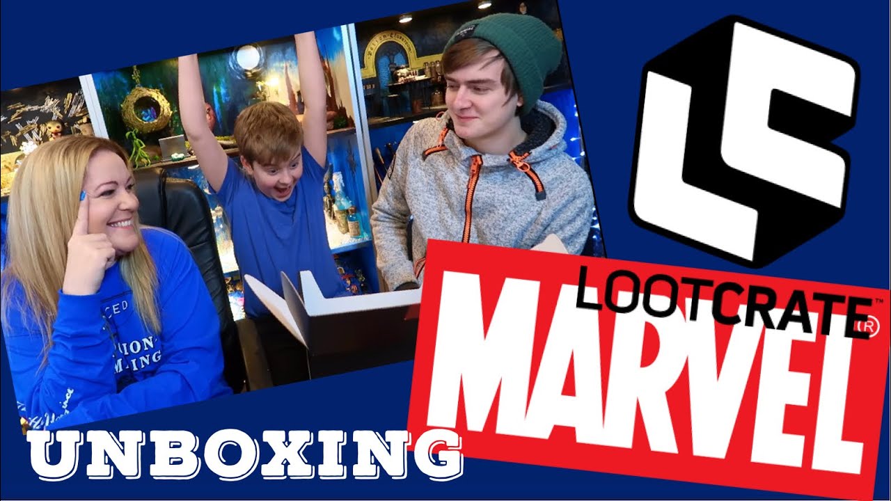 OUR 1ST LOOTCRATE MARVEL GEAR AND GOODS BOX UNBOXING | VICTORIA MACLEAN