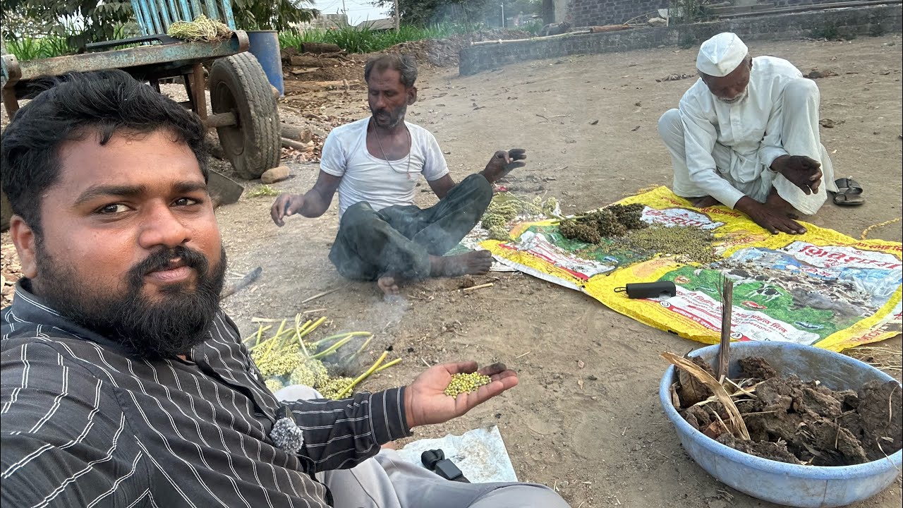 मामाच्या गावाला केली हुरडा पार्टी 😍| Hurda Party 2026 #ganeshgjadhav