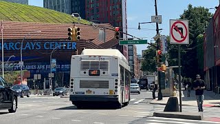 MTA NYCT 2011 NFI C40LF on the B67 to Kensington departing Atlantic Av