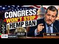 Ted Cruz Says Hemp Ban Reversal Faces Uphill Battle | TDR Cannabis in 5