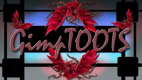 How to make a cool wallpaper in Gimp