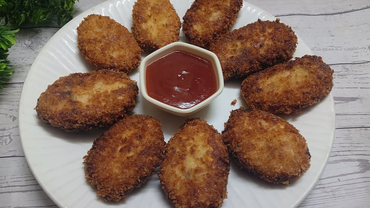 White Sauce Chicken Cutlets | Creamy & Crispy Chicken Malai Cutlets | Ramzan Special 