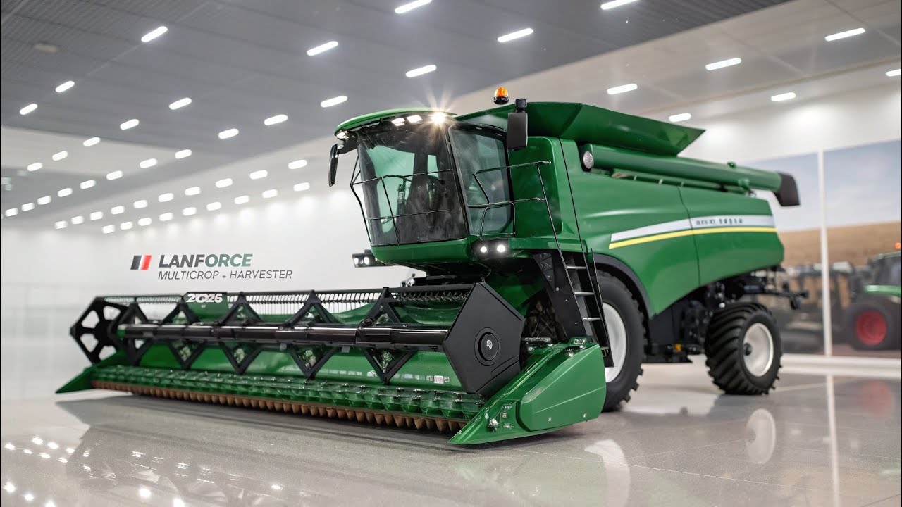 2026 Landforce Multicrop Harvester | India’s Next-Level Farming Machine Revealed!”