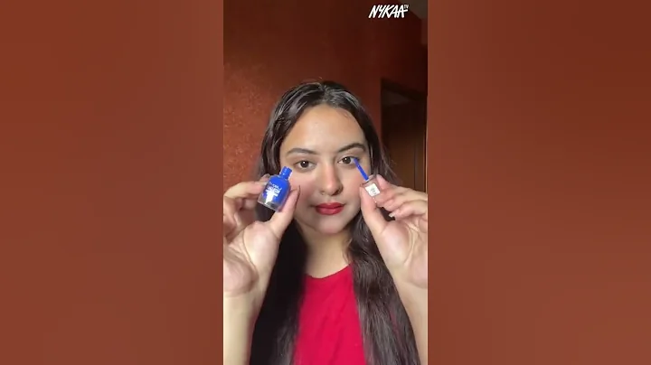 Have You Tried The New Coloured Eyelashes Trend | Viral Makeup Trends | Nykaa #Shorts