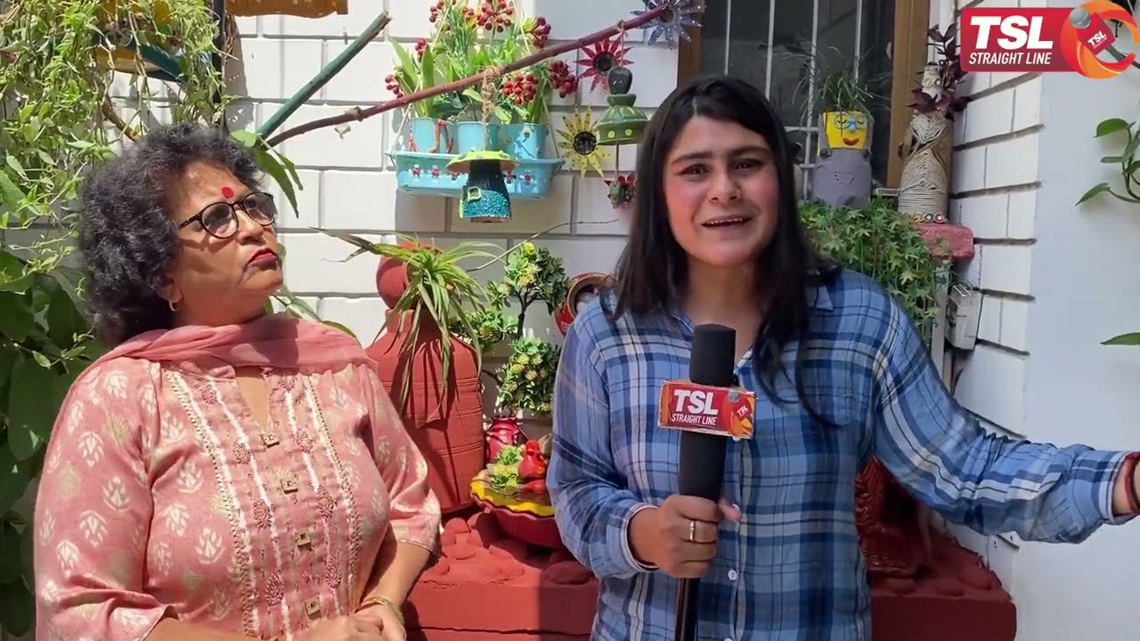 Jammu lady creates beautiful garden from waste-material!