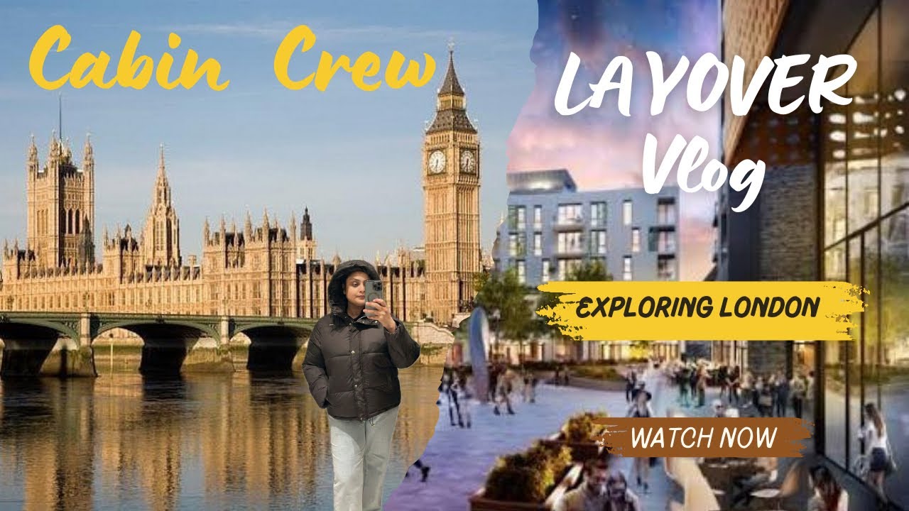 Cabin Crew layover turned into a mini London surprise ✈️🎁