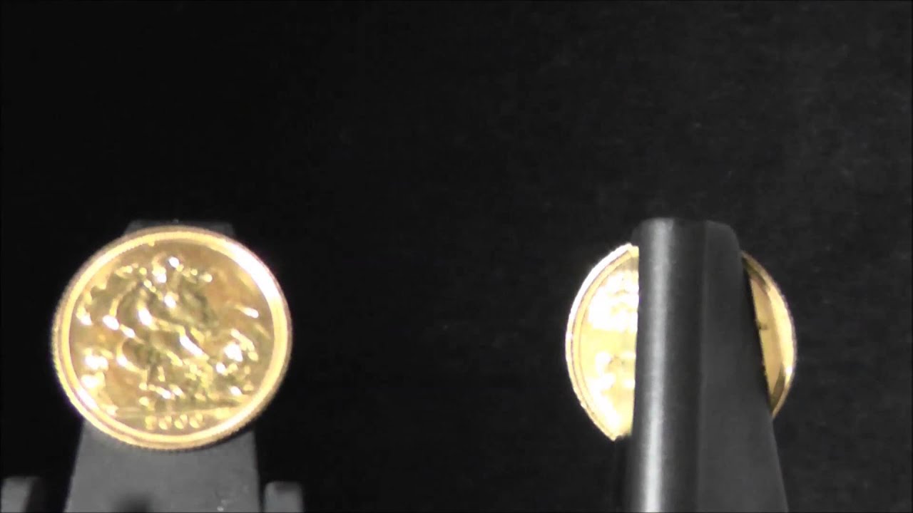 British Half Sovereign Gold Coin 916.7