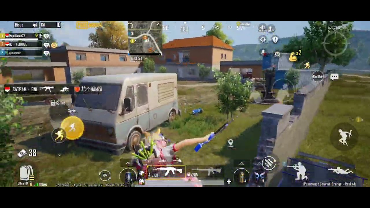 Squad Random 19 Kill - PUBG MOBILE 