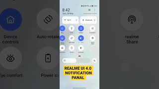 realme new update new notification panel realme realmeui 4.0 notification settings update realme