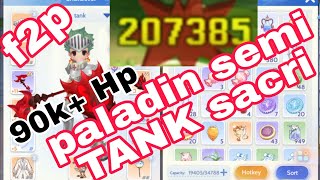ragnarok origin classic F2p PALADIN semi TANK SACRI BUILD by roronoa zoro ph