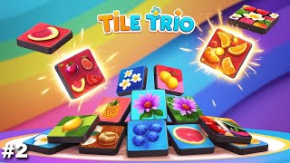 Tile Trio: Makeover Match 3d  - Gameplay Walkthrough Part 2 - Levels 11 to 19 - (iOS, Android)