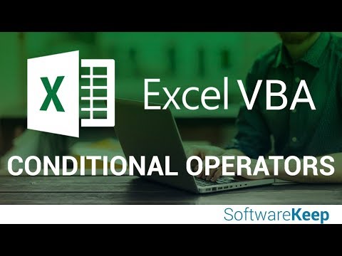 VBA Conditional Operators   VBA Excel Tutorial