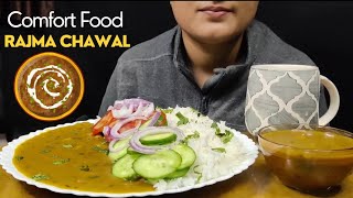 Comfort Food | Rajama Chawal | Saled | No Talking ASMR😋