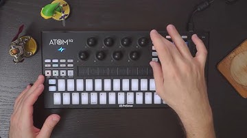 ATOM SQ pad controller and Studio One DAW control