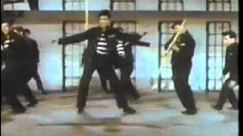 Elvis Presley - Jailhouse rock 1957 colour.flv