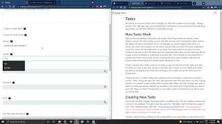 Create and Edit a Task Details